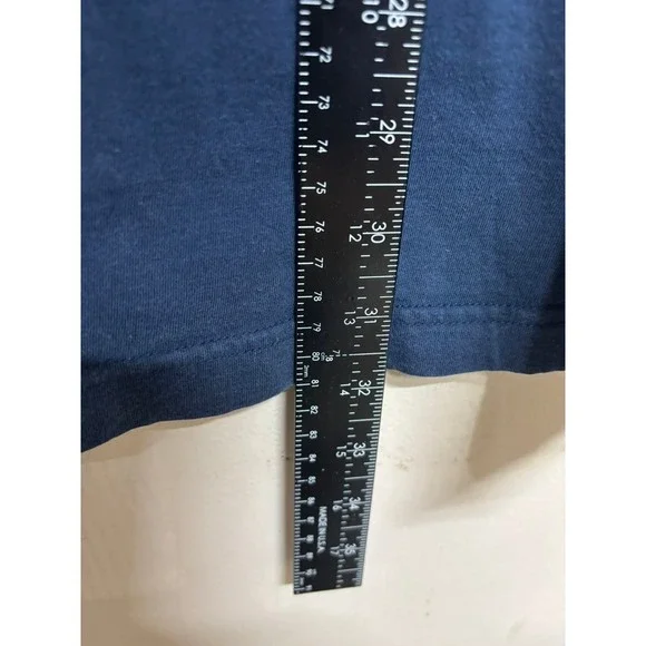 Disney Mickey Mouse Graphic Tee Navy Blue Short Sleeve Cotton Shirt Size XL - Picture 4 of 6